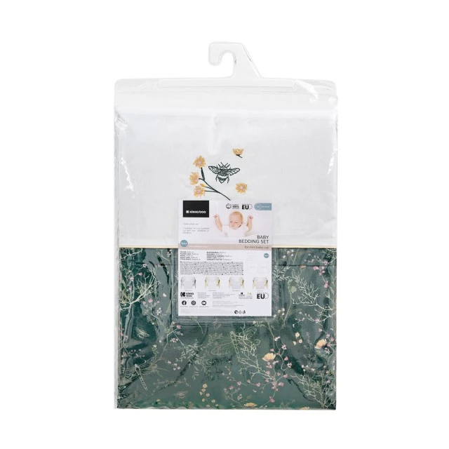 Baby bedding set for mini-crib 5h Secret Garden Green