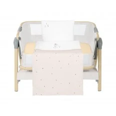 Baby bedding set for mini crib 5 pcs Hedge-hugs