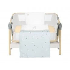 Baby bedding set for mini crib 5 pcs Stripy Friends