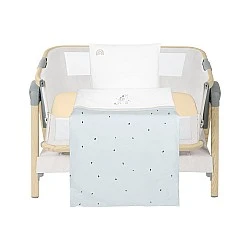 Baby bedding set for mini crib 5 pcs Stripy Friends