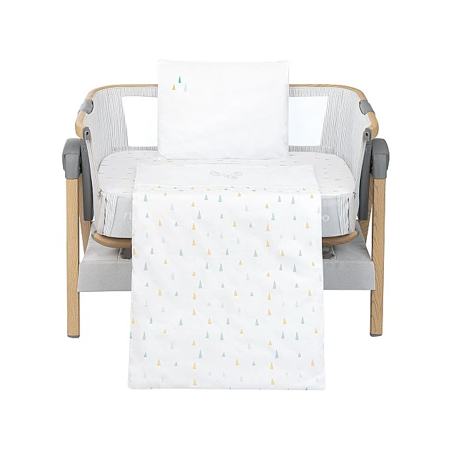 Бебешки спален комплект за мини-кошара 5ч Elephant Time