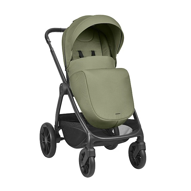3-in-1 Combination Stroller with Carrycot Modena Army Green 2027