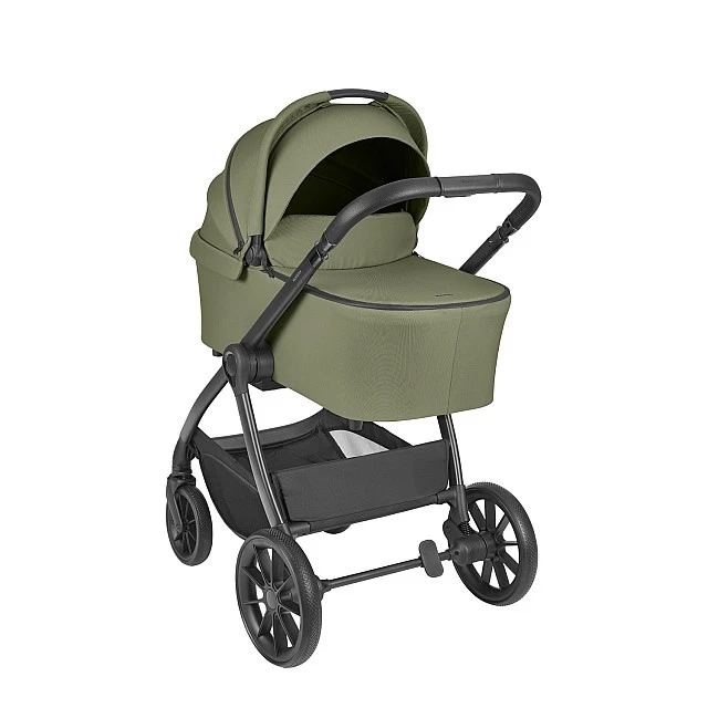 3-in-1 Combination Stroller with Carrycot Modena Army Green 2027