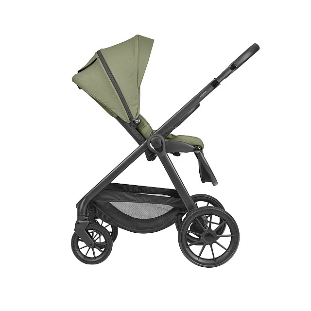 3-in-1 Combination Stroller with Carrycot Modena Army Green 2027