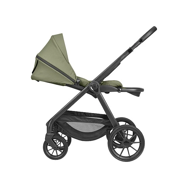 3-in-1 Combination Stroller with Carrycot Modena Army Green 2027