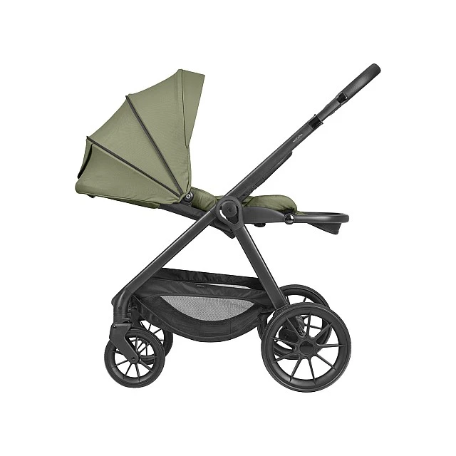 3-in-1 Combination Stroller with Carrycot Modena Army Green 2027