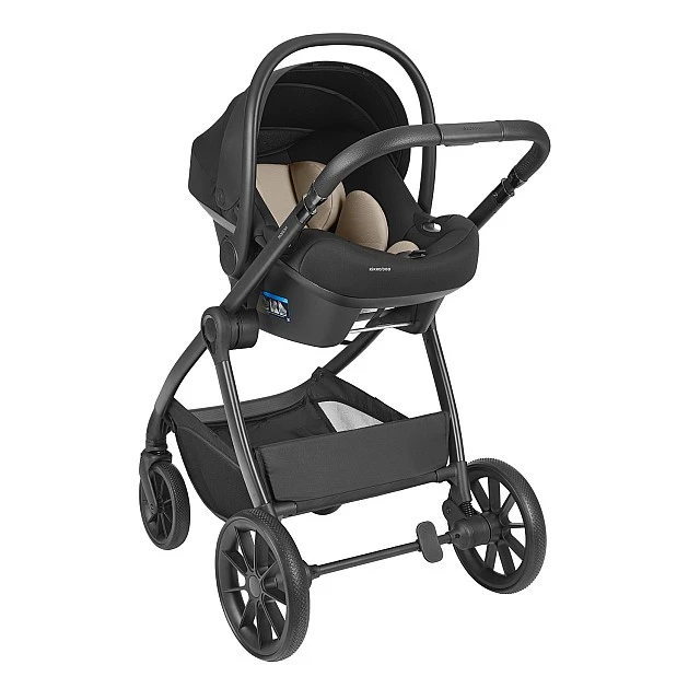 3-in-1 combined stroller with carrycot Modena Beige 2027