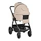 3-in-1 combined stroller with carrycot Modena Beige 2027