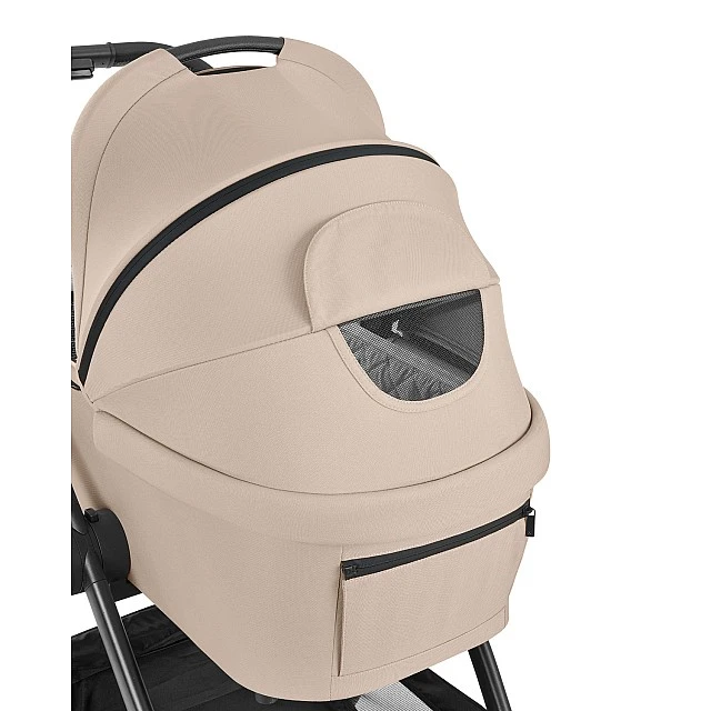 3-in-1 combined stroller with carrycot Modena Beige 2027