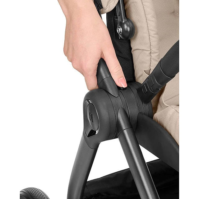 3-in-1 combined stroller with carrycot Modena Beige 2027