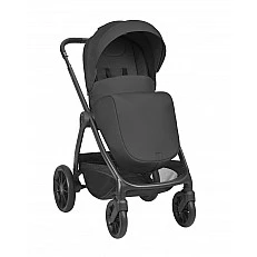 3-in-1 combined stroller with carrycot Modena Black 2027
