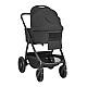 3-in-1 combined stroller with carrycot Modena Black 2027