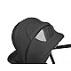 3-in-1 combined stroller with carrycot Modena Black 2027