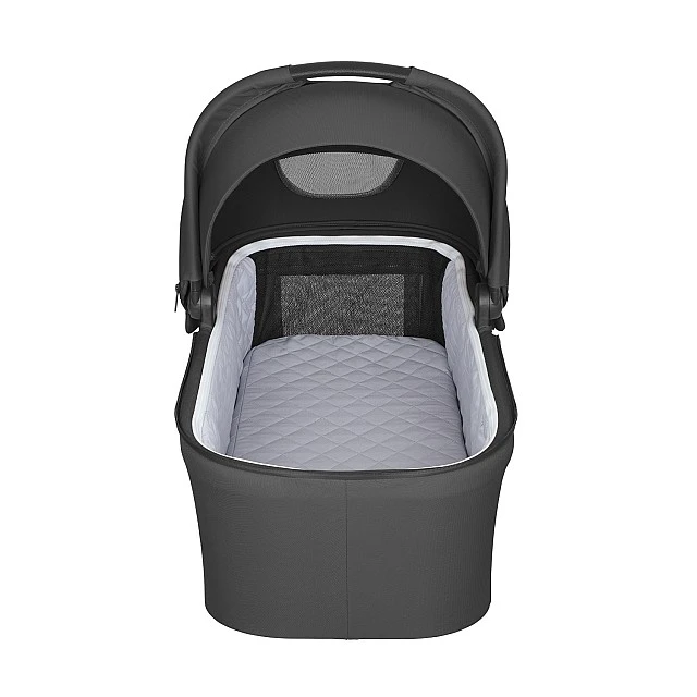 3-in-1 combined stroller with carrycot Modena Black 2027