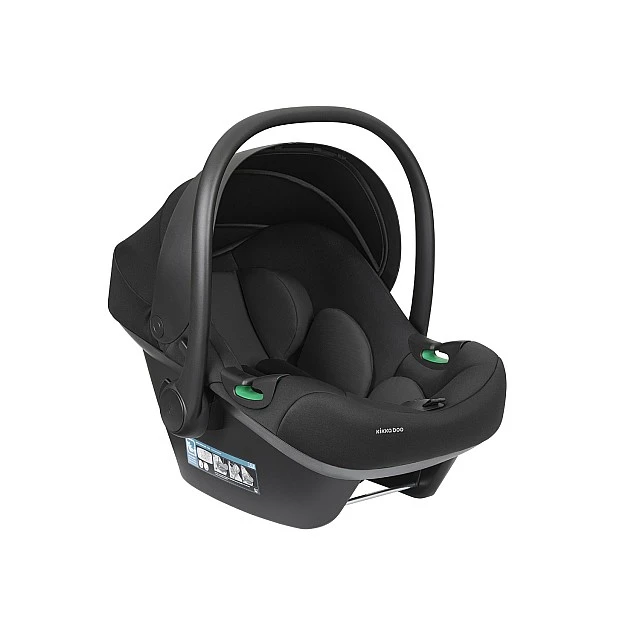 3-in-1 combined stroller with carrycot Modena Black 2027