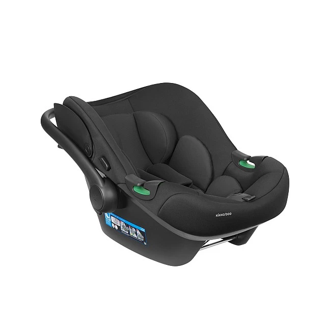 3-in-1 combined stroller with carrycot Modena Black 2027