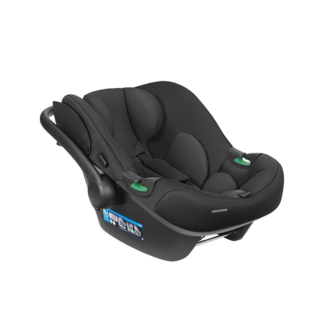 3-in-1 combined stroller with carrycot Modena Black 2027