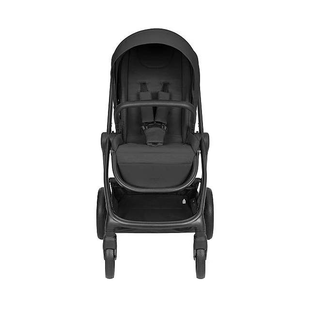 3-in-1 combined stroller with carrycot Modena Black 2027