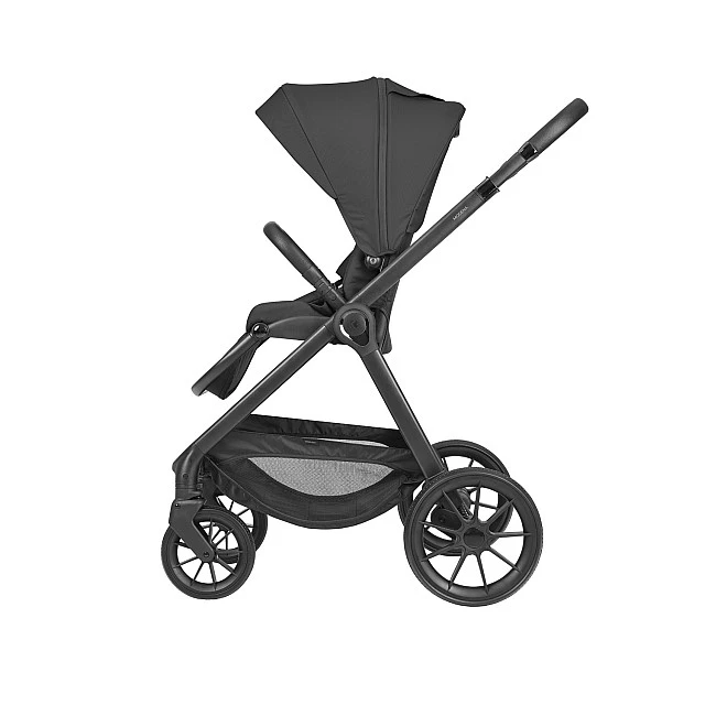 3-in-1 combined stroller with carrycot Modena Black 2027
