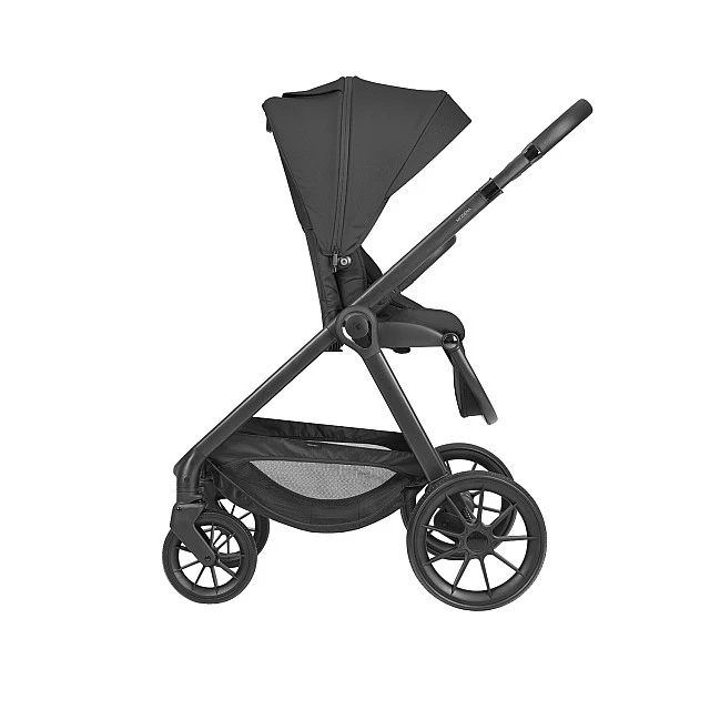 3-in-1 combined stroller with carrycot Modena Black 2027