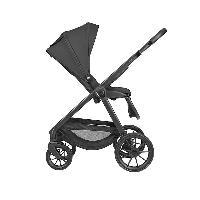 3-in-1 combined stroller with carrycot Modena Black 2027