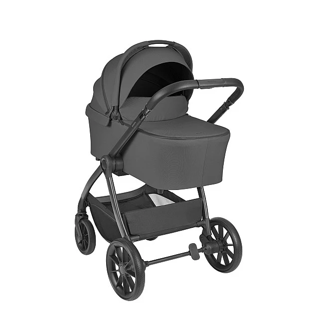 3-in-1 Combination Stroller with Carrycot Modena Dark Grey 2027