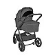 3-in-1 Combination Stroller with Carrycot Modena Dark Grey 2027