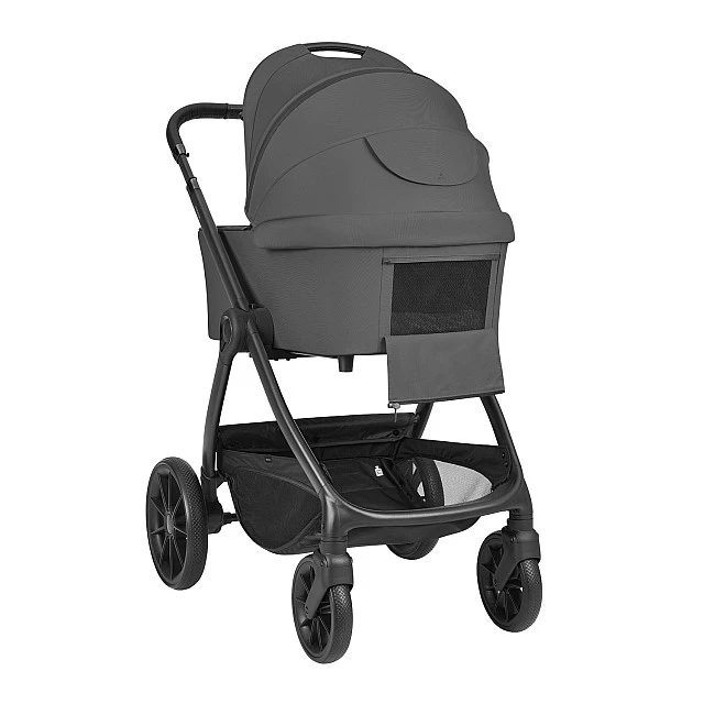 3-in-1 Combination Stroller with Carrycot Modena Dark Grey 2027