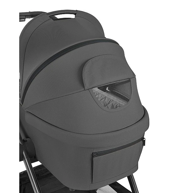 3-in-1 Combination Stroller with Carrycot Modena Dark Grey 2027