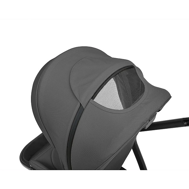 3-in-1 Combination Stroller with Carrycot Modena Dark Grey 2027