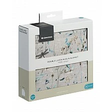 Oдеяло от муселин двупластово 100х100 см Dreamy Fields Grey