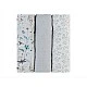Комплект 3 бр муселинови пелени 100х100 см Dreamy Fields Grey