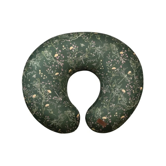 Nursing pillow Secret Garden Green