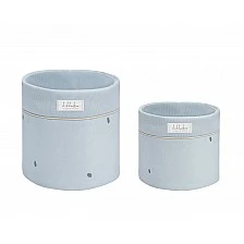 Accessory basket set 2 pcs - 18cm and 14cm Stripy Friends