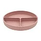 Чиния с отделения и вакуумно дъно Platinum Silicone Blush