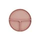 Чиния с отделения и вакуумно дъно Platinum Silicone Blush