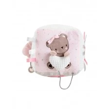 Plush cube Dream Big Pink