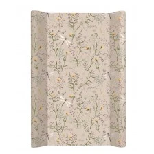 Soft PVC changing pad 50x70cm Secret Garden Beige