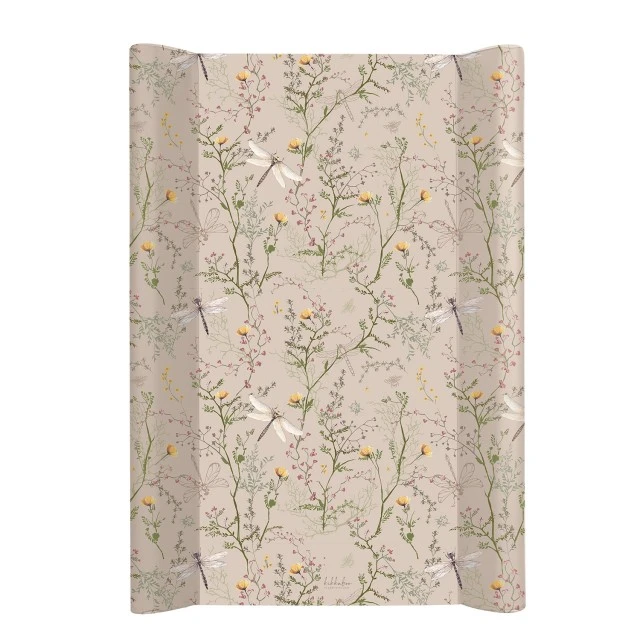 Hard PVC changing pad 50x80cm Secret Garden Beige