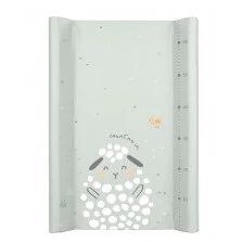 Hard PVC changing pad 50x80cm Sleepy Sheep