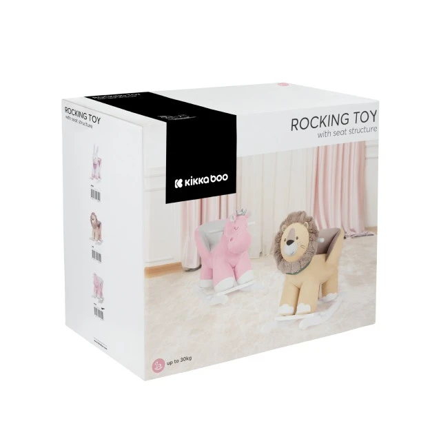 Rocking toy with seat Hippo