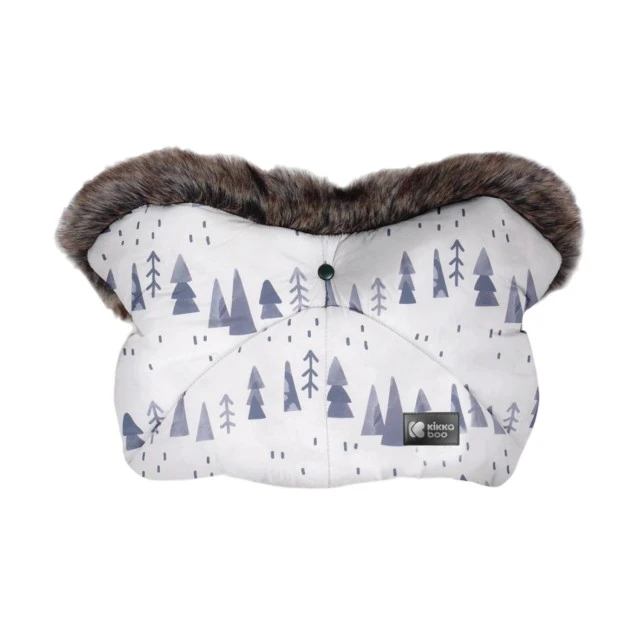 Shiny Nylon Snow Forest Stroller Glove