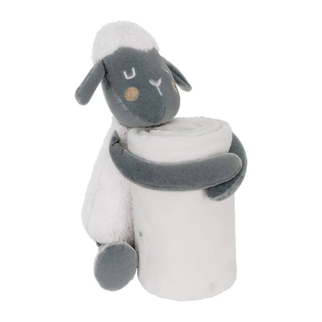 Sleepy Sheep toy set with blanket