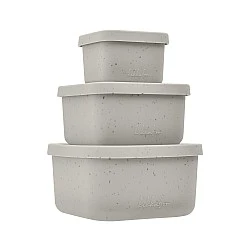 Food box set 3 pcs Platinum Silicone Sand