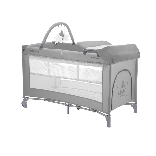 So Gifted PLUS Gray bi-level playpen
