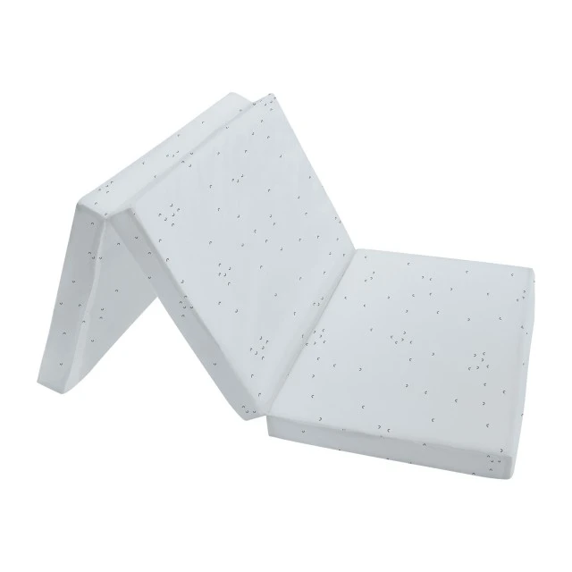 Folding mattress 60/120/5 cm Stripy Friends Pattern