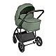 3-in-1 stroller with carrycot Chiara Army Green 2027