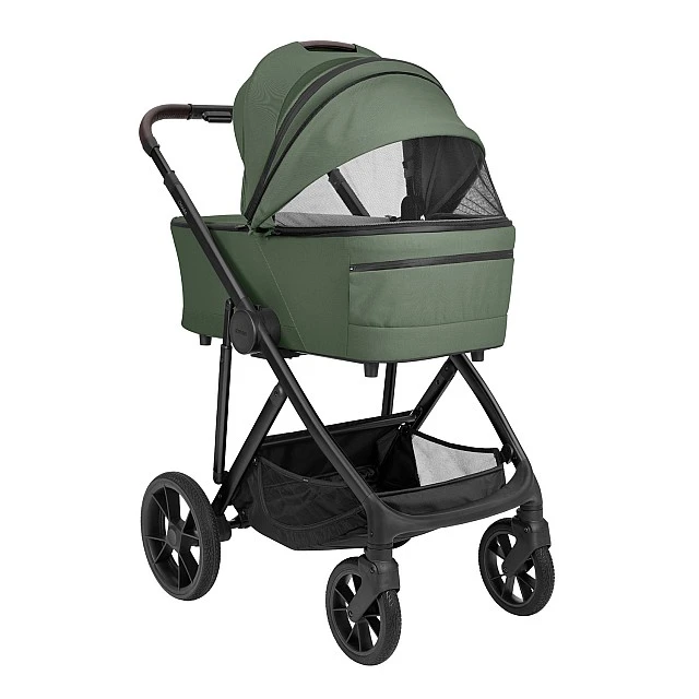 3-in-1 stroller with carrycot Chiara Army Green 2027