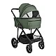 3-in-1 stroller with carrycot Chiara Army Green 2027