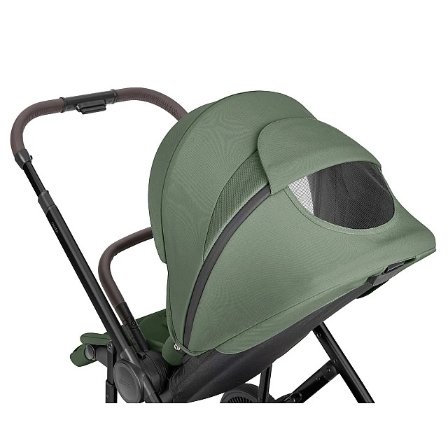 3-in-1 stroller with carrycot Chiara Army Green 2027